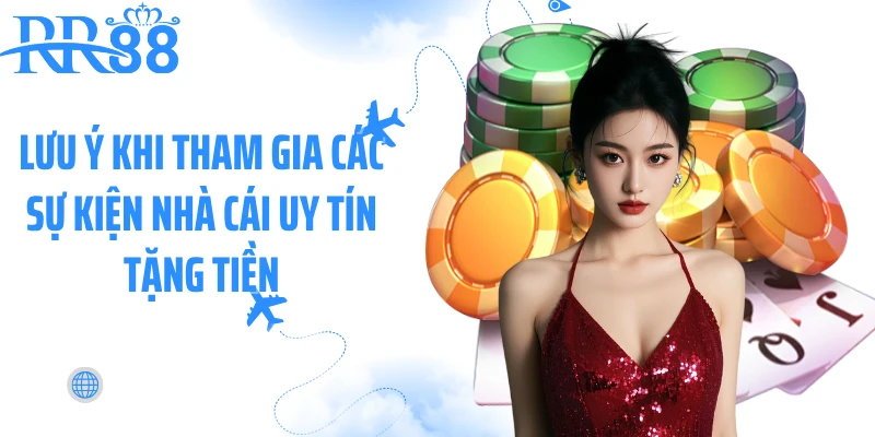 Lưu ý khi tham gia các sự kiện nhà cái uy tín tặng tiền