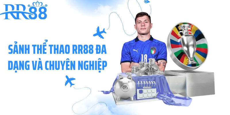 Sảnh thể thao RR88 đa dạng và chuyên nghiệp